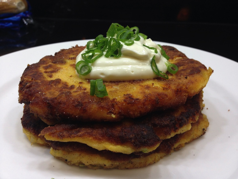 Cheese and Potato Pancakes