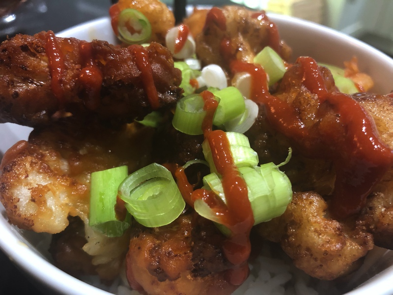 Crispy Battered Cauliflower