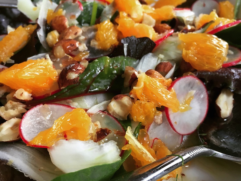 Fennel, Orange, and Hazelnut Salad