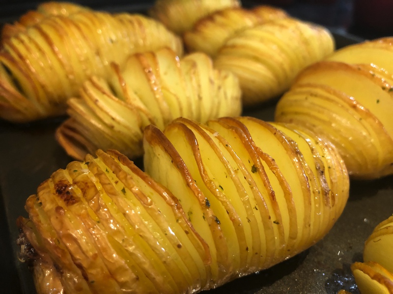 Hasselback Potatoes