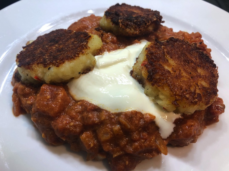 Potato and Halloumi Kofta Curry