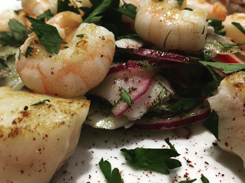 Seafood, Fennel, and Citrus Salad