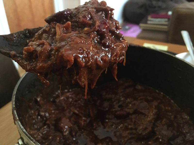 Short Rib Chilli Con Carne