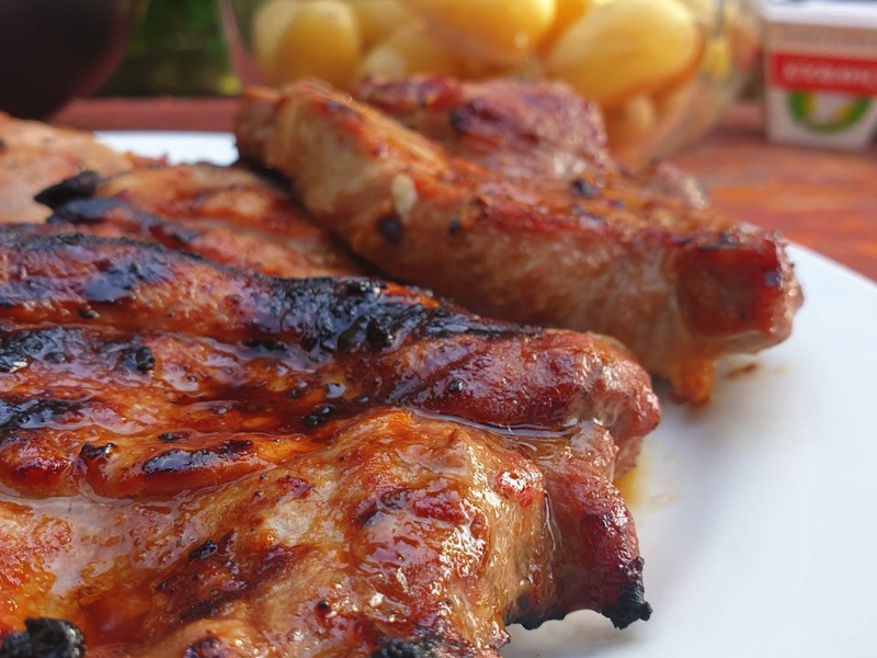 Soy & Honey Pork Shoulder Steaks