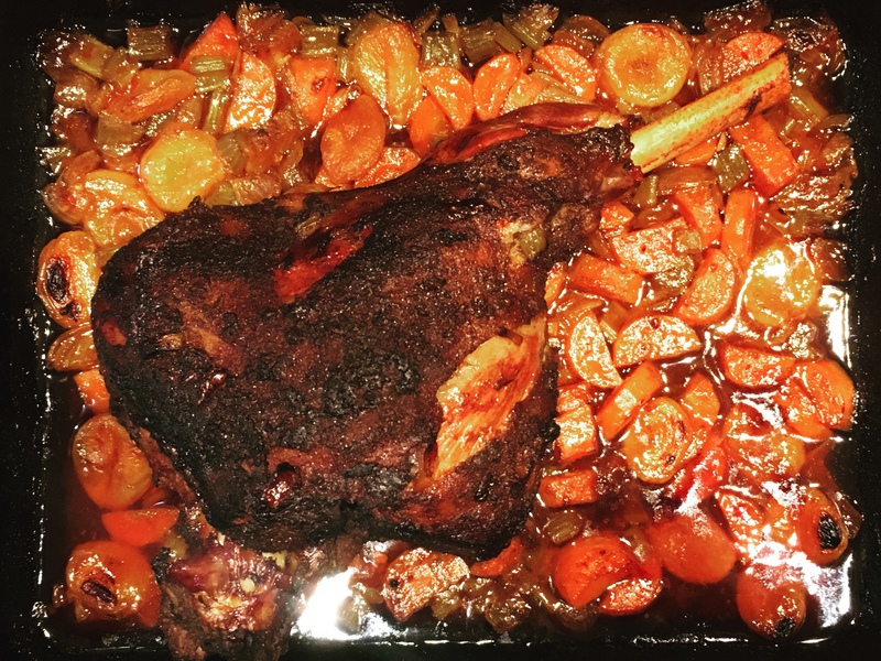 Spiced Lamb Leg